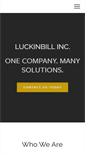 Mobile Screenshot of luckinbill.com